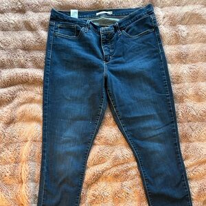 Levi's 311 Shaping Skinny Dark Blue Skinny Jeans for Women